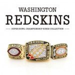 Washington Redskins Super Bowl Rings Collection (3 rings)